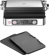 Braun MultiGrill 9 CG9140 černá / Kontaktní gril / 2200 W (0X17900006 CG9140)