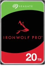 Seagate IronWolf Pro 20TB / HDD / 3.5" SATA III / 7 200 rpm / 256MB cache / 5y (ST20000NT001)