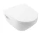 Villeroy  Boch Architectura - Závěsné WC se sedátkem SoftClosing, TwistFlush, alpská bílá (5684CL01)