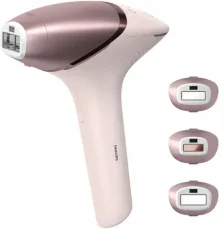 Philips Lumea BRI977/00 růžovo-bílá / IPL epilátor / počet záblesků: 450 000 / 4 nástavce (BRI977/00)
