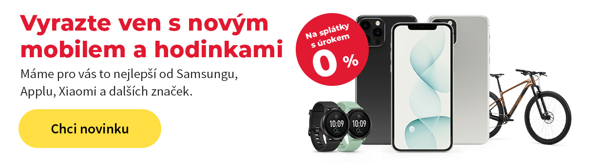 Vyrazte ven s novým mobilem a hodinkami