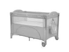KikkaBoo Postieľka cestovná Milky Way / 125 x 65 x 77 cm / od narodenia do 36 mesiacov (do 15 kg) (31003010110KB)