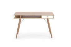 Halmar B34 dub sonoma-bílá (2p=1szt) (2 Karton)