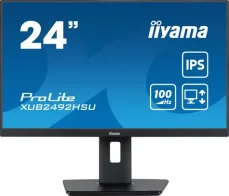 24" IIYAMA ProLite XUB2492HSU-B6 čierna / IPS / 1920x1080 / 16:9 / 0.4ms / 1300:1 / 250cd / repro / HDMI / DP / dopredaj (XUB2492HSU-B6)
