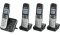 Panasonic KX-TG6824GB + 3 sluchátka / Bezdrátový analogový telefon / DECT / 1.8" displej / tel. seznam 100 záznamů (KX-TG6824GB)