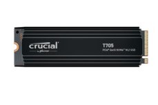 CRUCIAL T705 2TB / M.2 2280 / PCIe Gen5 / R: 14500 MBps / W: 12700 MBps / MTBF: 1.5 mh / chladič (CT2000T705SSD5)