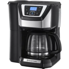Russell Hobbs 22000-56 Victory Grind amp; Brew / kávovar na prekvapkávanú kávu s mlynčekom / 1025W / 1.5 l / sklenená kanvica (23 173 016 002)