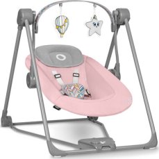 LIONELO Dětské houpací křesílko Otto Pink Baby / od narození (LO-OTTO PINK BABY)