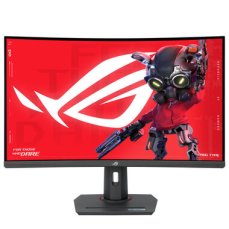 31.5" ASUS ROG Strix XG32WCS černá / 2560 x 1440 / VA / 16:9 / 1ms / 1000:1 / 350 cd-m2 / HDMI+DP / VESA (90LM0AC0-B01970)