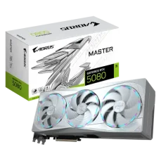 GIGABYTE AORUS GeForce RTX 5080 MASTER ICE 16GB / 2805MHz / 16GB GDDR7 / 256-bit / 1x HDMI + 3x DP / 850W (16) (GV-N5080AORUSM ICE-16GD)