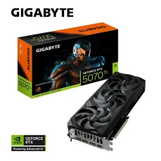 GIGABYTE GeForce RTX 5070 Tí WINDFORCE SFF 16G / 2452MHz / 16GB GDDR7 / 256-bit / 1x HDMI + 3x DP / 750W (16) (GV-N507TWF3-16GD)