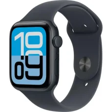 Apple Watch SE 3 (2025) GPS + Cellular 44mm Temne atramentové hliníkové telo - Temne atramentový športový remienok M/L (MEPJ4MP/A)