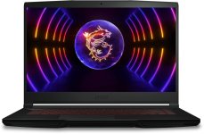 MSI Thin GF63 12VF-413XFR / 15,6" / Intel Core i7-12650H 4,7 GHz
 / 16 GB RAM / 512 GB SSD NVMe / NVIDIA GeForce RTX 4060 8 GB