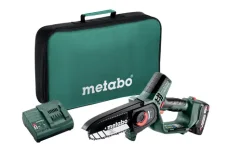 Metabo MS 18 LTX 15 / Aku prerezávacia píla / 18V / dĺžka čepele 15 cm / 5 m/s / 1x 2.0 Ah (600856500)