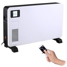 Solight KP02 biela / teplovzdušný konvektor / 2300W / LCD / ventilátor / časovač / termostat (8592718027544)