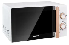 Medion MD10596 biela / Mikrovlnná rúra / 700 W / 20 l / mechanické ovládanie (50076216)
