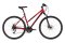 Kellys Clea 90 (Dark Red) 2025 Průměr kol: 28" (700C), Výška rámu: (17"=43cm), Velikost rámu: S: SKLADEM