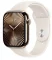 Apple Watch Series 10 GPS+Cellular 46mm Zlaté titanové tělo - Hvězdně bílý sportovní řemínek (M/L) / 160–210 mm (MWYY3QC/A)
