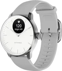 Withings Scanwatch Light 37mm biela / Chytré hodinky / OLED 0.63 "/ 5ATM / GPS / BT / výdrž až 30 dní (ICHWA113ALLINTPA)