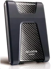 ADATA Durable HD650 (1TU31-CBK) 1TB čierna / Externý HDD / 2.5" / USB 3.2 Gen 2 - (USB-A 3.1) (AHD650-1TU31-CBK)