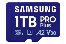 Samsung PRO Plus microSDXC Card 180 MB/s (+ SD adaptér) 1 TB Modrá MB-MD1T0SA/EU