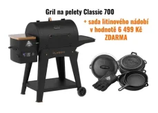 Pit Boss Gril na pelety Classic 700 - Onyx Edícia (11198)