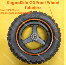 Náhradné Diely na KUGOO KIRIN G3 DielG3: Stonka | Riadiaca tyč (verzia 2022 – 5 otvorov)