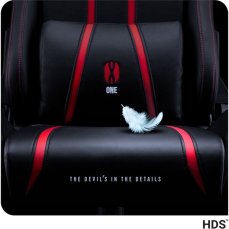 Diablo X-One 2.0 Normal Size herní židle černo-červená