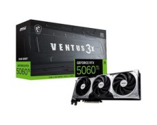 MSI VGA NVIDIA GeForce RTX 5060 Ti 16G VENTUS 3X OC, RTX 5060 Ti, 16GB GDDR7, 3xDP, 1xHDMI (RTX 5060 Ti 16G VENTUS 3X OC)