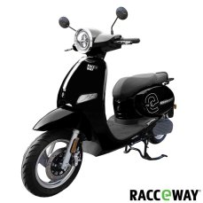 Elektroskútr RACCEWAY® JLG-E-MOTO, černý Výkon (W): 3000