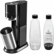 SodaStream E-Duo Titan / Výrobník sody / 1x plastová láhev 1 L / 1x skleněná láhev 1 L / 1x CO2 plyn (E-DUO TITAN)