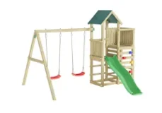 Dětské hřiště Marimex Play Basic 009 + zelená skluzavka