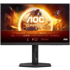 27 AOC 27G4X čierna / IPS / 1920 x 1080 / 0.5ms / 1000:1 / 300cd-m2 / HDMI + DP / VESA / repro (27G4X)