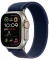 Apple Watch Ultra 2 (2024) GPS+Cellular 49mm Prírodné titánové telo - Modrý trailový ťah (S/M) / 130-180 mm (MX4J3QC/A)