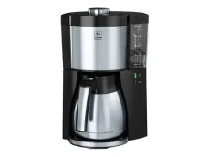 Melitta 1025-16 černo-stříbrná / Kávovar na překapávanou kávu / 1080W / 1250 ml (1025-16)