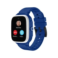 LAMAX WatchY4 Play modrá / Chytré hodinky pro děti / 1.4" Displej / IP68 / Android  iOS / doprodej (LXKWMWY4PLALA)