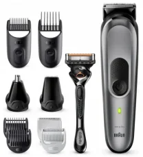 Braun MGK7420 All-in-one černá / Zastřihovač / Pánský / Celé tělo / 10v1 / 1 - 21 mm (MGK7420)