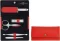 Zwilling TWINOX Asian Competence červená / Set na manikúru v koženém pouzdře / 5 ks (97092-002)