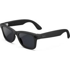 Meta RAY-BAN Wayfarer Gen2 (Velké) chytré matné brýle (zatmavovací - čiré/šedé) černé