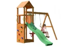 Dětské hřiště Marimex Play 006 + zelená skluzavka