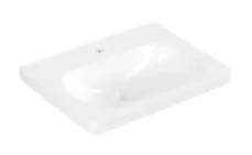 Villeroy  Boch Skyla - Umyvadlo 60x46 cm, bez přepadu, otvor pro baterii, alpská bílá (5A516101)