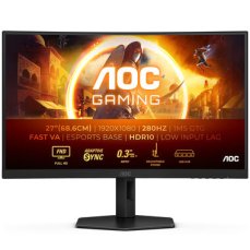 27" AOC Gaming C27G4ZXU čierna / VA / 1920x1080 / 16:9 / 1ms / 80mil: 1 / 300cd-m2 / HDMI + DP / VESA (C27G4ZXU)