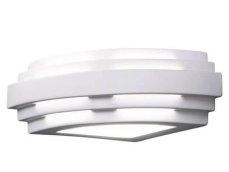 Kolarz (0290.61E) WL STIEGEL, Weiss, 1 flg., G9, 48W, IP20, L 8cm, B 23cm, A 13cm, Eckmontage