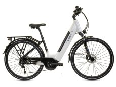 Voltera Travel (bílá/černá) 2025 Průměr kol: 28" (700C), Velikost rámu: UNI, Výška jezdce: 158 - 182 cm: SKLADEM