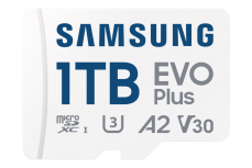 Samsung EVO Plus microSDXC Card 160 MB/s (+ SD adaptér) 1 TB Bílá MB-MC1T0SA/EU