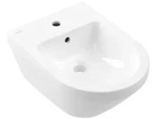 Villeroy  Boch Architectura - Závěsný bidet, otvor pro baterii, alpská bílá (74870001)