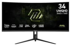 34" MSI MAG 342CQRF E20 černá / Herní monitor / UWQHD / VA / 200Hz / 0,5ms / 21:9 / HDMI+DP / VESA (MAG 342CQRF E20)