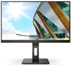 23.8 AOC 24P2QM čierna / VA / 1920 x 1080 / 16:9 / 4ms / 3000:1 / 250cd-m2 / HDMI + VGA / VESA / Pivot (24P2QM)