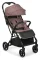 KIDNORT Športový kočík Fjällräv hnedý / Odpružené kolesá / Otočné predné kolesá / 5bodové pásy / 7 kg (KNWOZ000037)