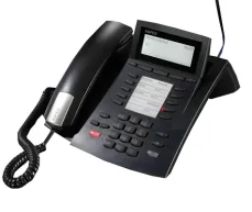 AGFEO ST 42 černá / Systémový telefon / Grafický displej / 10 tlačítek LED / DHSG (6101121)